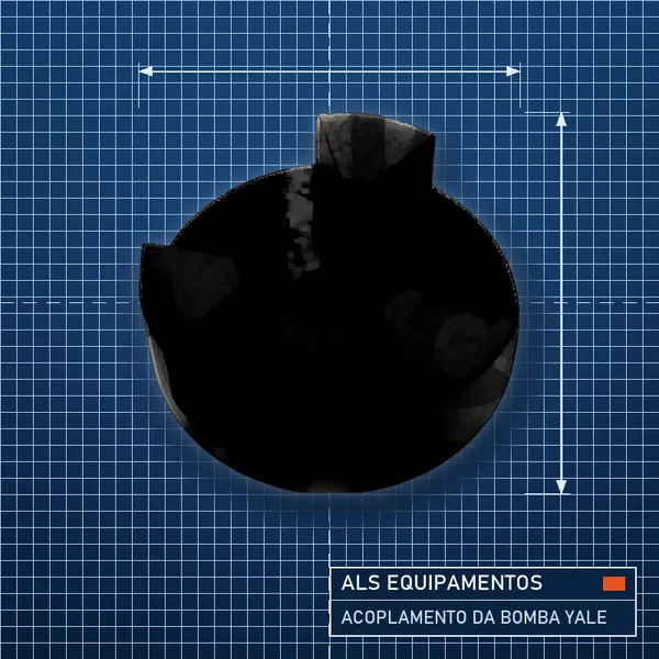 Acoplamento da bomba Yale, código 5085914-00