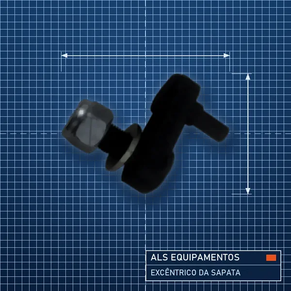 Excêntrico da sapata, código 5073378-00