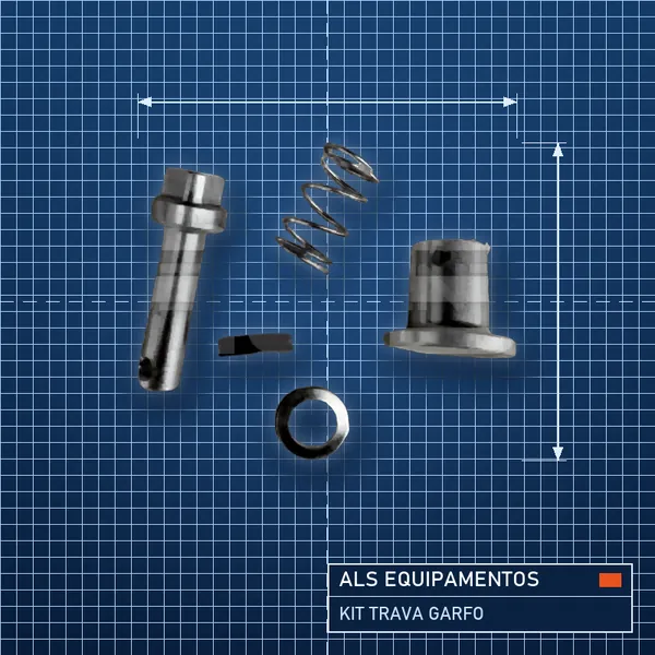 Kit trava garfo, código 64101-9833571